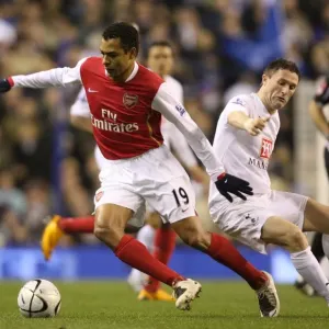 Gilberto (Arsenal) Robbie Keane (Tottenham) Gilberto (Arsenal) Robbie Keane (Tottenham)