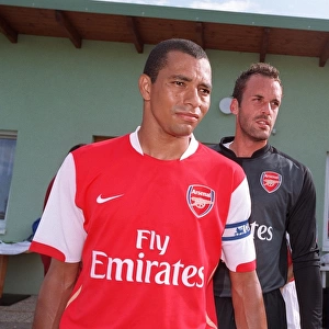Gilberto and Manuel Almunia (Arsenal)