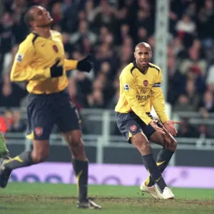 Gilberto and Thierry Henry (Arsenal)