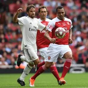 Gilberto vs Rivera: A Clash of Football Legends - Arsenal Legends vs Real Madrid Legends (2018-19)