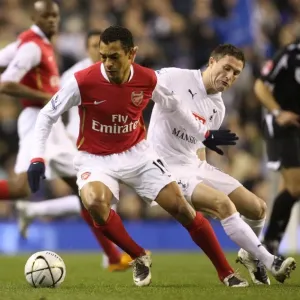 Gilberto vs. Robbie Keane: Unforgettable Rivalry in the Intense Arsenal vs. Tottenham Carling Cup Semi-Final Clash (5:1 in Favor of Spurs) Gilberto vs. Robbie Keane: Unforgettable Rivalry in the Intense Arsenal vs. Tottenham Carling Cup Semi-Final Clash (5:1 in Favor of Spurs)