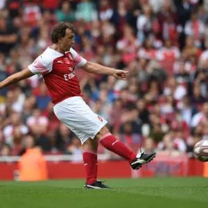 Gilles Grimandi Scores the Winning Penalty: Arsenal Legends vs Real Madrid Legends (2018-19)