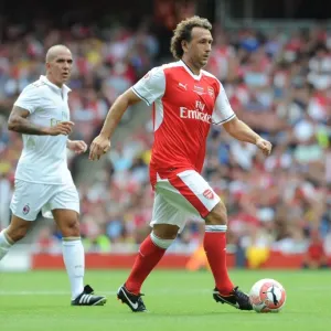 Gilles Grimondi (Arsenal). Arsenal Legends 4: 2 Milan Glorie