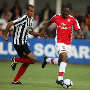 Gilles Sunu (Arsenal) Bobby Behzadi (Maidenhead). Maidenhead 1: 7 Arsenal