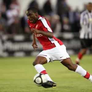 Gilles Sunu (Arsenal). Maidenhead 1: 7 Arsenal. Pre Season Friendly. York Road