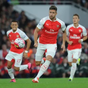 Giroud in Action: Arsenal vs Liverpool, 2015/16 Premier League Giroud in Action: Arsenal vs Liverpool, 2015/16 Premier League