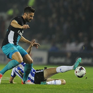 Giroud vs. Hutchinson: A Football Rivalry in the Capital One Cup - Sheffield Wednesday vs. Arsenal