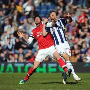Giroud vs McAuley: A Footballing Battle at The Hawthorns - Arsenal vs West Bromwich Albion (2013) Giroud vs McAuley: A Footballing Battle at The Hawthorns - Arsenal vs West Bromwich Albion (2013)