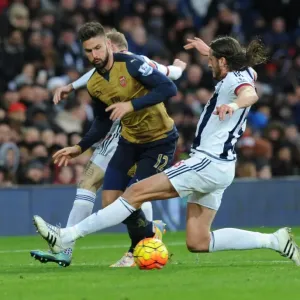 Giroud vs Olsson: A Battle of Will in Arsenal's Victory over West Bromwich Albion (2015-16) Giroud vs Olsson: A Battle of Will in Arsenal's Victory over West Bromwich Albion (2015-16)
