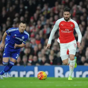Giroud vs. Terry: Intense Moment - Arsenal vs. Chelsea (Premier League 2015-16) Giroud vs. Terry: Intense Moment - Arsenal vs. Chelsea (Premier League 2015-16)