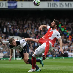 Giroud vs Vertonghen: Intense Rivalry in the Premier League Clash between Tottenham and Arsenal Giroud vs Vertonghen: Intense Rivalry in the Premier League Clash between Tottenham and Arsenal