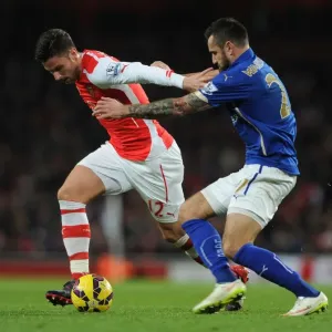 Giroud vs Wasilewski: A Premier League Showdown at Emirates Stadium - Arsenal vs Leicester City