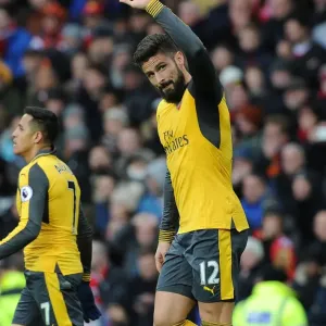 Giroud's Goal: Manchester United vs. Arsenal, Premier League 2016-17 Giroud's Goal: Manchester United vs. Arsenal, Premier League 2016-17