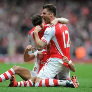 Giroud's Hat-trick: Arsenal's Triumph Over Liverpool (2014-15)