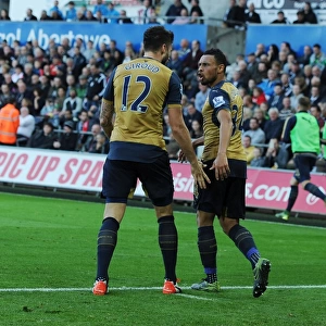 Giroud's Strike: Arsenal's Triumph Over Swansea City (2015-16)