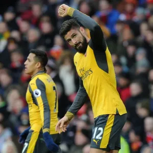 Giroud's Thriller: Arsenal's Dramatic Comeback Win Against Manchester United in the Premier League 2016-17 Giroud's Thriller: Arsenal's Dramatic Comeback Win Against Manchester United in the Premier League 2016-17