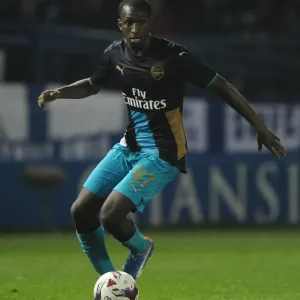 Glen Kamara in Action: Arsenal vs. Sheffield Wednesday, Capital One Cup 2015-16