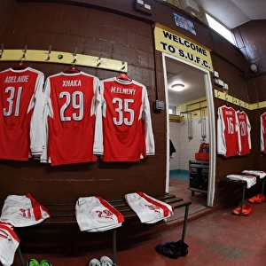 A Glimpse into Arsenal's FA Cup Preparation: The Unseen Sutton United Dressing Room