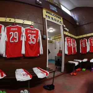 A Glimpse into Arsenal's FA Cup Preparation: The Unseen Sutton United Dressing Room