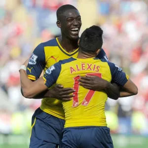 Glory Days: Sanchez and Sanogo's Unforgettable Goal Celebration vs. Leicester City (2014-15)