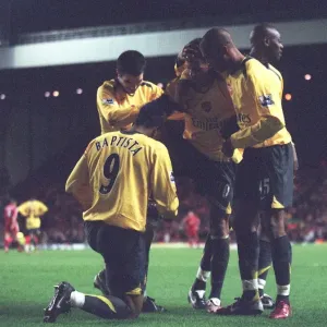 Goalscorer Julio Baptista celebrates his 4th goal