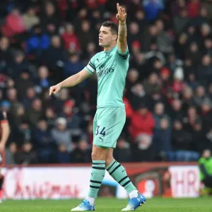 Granit Xhaka: In Action for Arsenal Against Bournemouth, Premier League 2018-19 Granit Xhaka: In Action for Arsenal Against Bournemouth, Premier League 2018-19