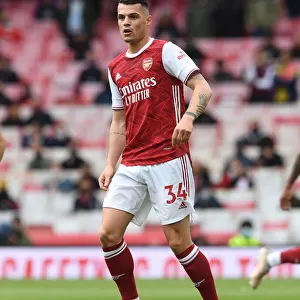 Granit Xhaka: In Action for Arsenal Against Brighton & Hove Albion (Premier League 2020-21)