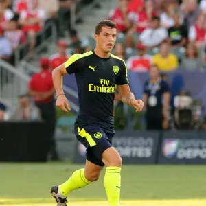 Granit Xhaka: In Action for Arsenal Against CD Guadalajara, 2016