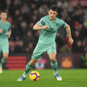 Granit Xhaka: In Action for Arsenal Against Southampton, Premier League 2018-19