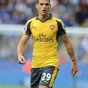 Granit Xhaka in Action: Arsenal vs. Leicester City, 2016-17 Premier League Clash