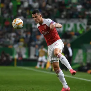 Granit Xhaka in Action: Arsenal vs. Sporting CP, UEFA Europa League 2018-19 Granit Xhaka in Action: Arsenal vs. Sporting CP, UEFA Europa League 2018-19