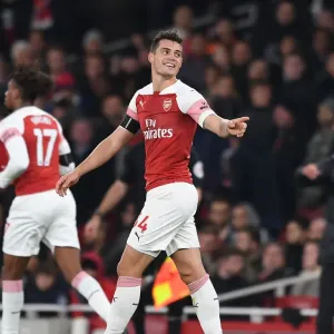 Granit Xhaka in Action: Arsenal vs. Liverpool, Premier League 2018-19 Granit Xhaka in Action: Arsenal vs. Liverpool, Premier League 2018-19