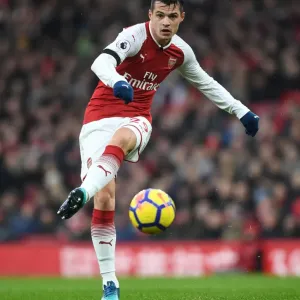 Granit Xhaka in Action: Arsenal vs Crystal Palace, Premier League 2017-18 Granit Xhaka in Action: Arsenal vs Crystal Palace, Premier League 2017-18