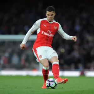 Granit Xhaka in Action: Arsenal vs Leicester City, Premier League 2016-17 Granit Xhaka in Action: Arsenal vs Leicester City, Premier League 2016-17