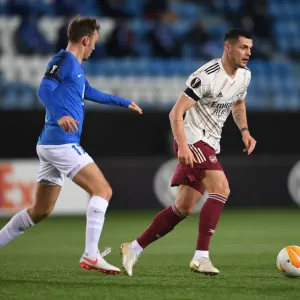 Granit Xhaka in Action: Arsenal vs Molde FK, UEFA Europa League 2020-21 Granit Xhaka in Action: Arsenal vs Molde FK, UEFA Europa League 2020-21