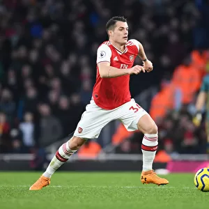 Granit Xhaka in Action: Arsenal vs Sheffield United, Premier League 2019-20