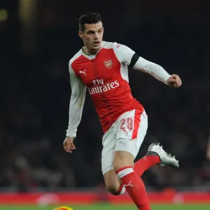 Granit Xhaka in Action: Arsenal vs Southampton, EFL Cup Quarter-Final Granit Xhaka in Action: Arsenal vs Southampton, EFL Cup Quarter-Final