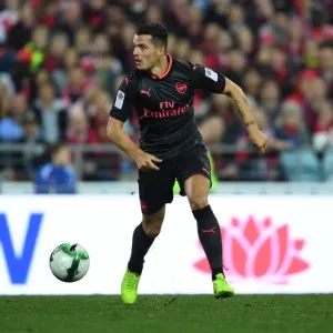 Granit Xhaka: In Action for Arsenal vs Sydney FC (2017) Granit Xhaka: In Action for Arsenal vs Sydney FC (2017)