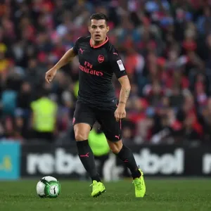 Granit Xhaka in Action: Arsenal vs Sydney FC (2017 Pre-Season) Granit Xhaka in Action: Arsenal vs Sydney FC (2017 Pre-Season)
