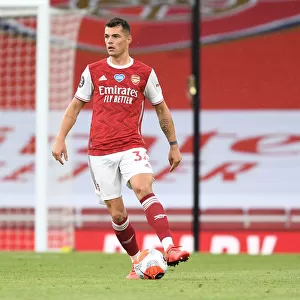 Granit Xhaka: In Action for Arsenal Against Watford, Premier League 2019-2020