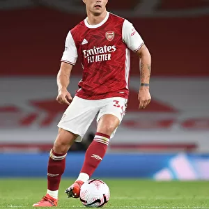 Granit Xhaka: In Action for Arsenal Against West Ham United, Premier League 2020-21