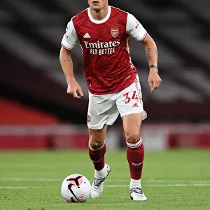 Granit Xhaka: In Action for Arsenal Against West Ham United, Premier League 2020-21