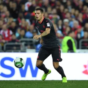 Granit Xhaka in Action: Arsenal's Pre-Season Clash with Sydney FC (2017) Granit Xhaka in Action: Arsenal's Pre-Season Clash with Sydney FC (2017)