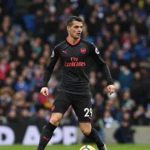 Granit Xhaka in Action: Brighton & Hove Albion vs. Arsenal, Premier League 2017-18