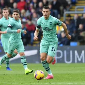 Granit Xhaka in Action: Crystal Palace vs. Arsenal, Premier League 2018-19
