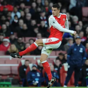 Granit Xhaka in Action Print