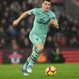 Granit Xhaka in Action: Southampton vs. Arsenal, Premier League 2018-19