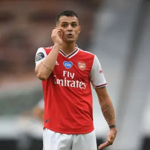 Granit Xhaka in Action: Wolverhampton Wanderers vs. Arsenal FC, Premier League 2019-2020