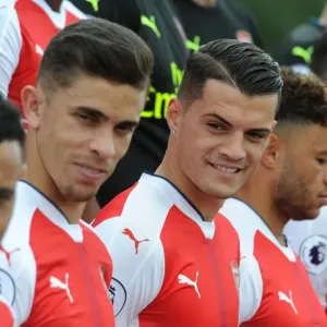 Granit Xhaka: Arsenal 1st Team Squad Portrait, 2016-17 Season Granit Xhaka: Arsenal 1st Team Squad Portrait, 2016-17 Season