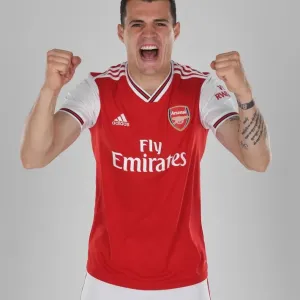 Granit Xhaka Print, Arsenal Training Ground Granit Xhaka Print, Arsenal Training Ground
